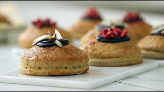 Glutenfri fastelavnsboller med creme og remonce [upl. by Wemolohtrab]