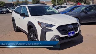 2025 Subaru Outback Onyx Edition XT Sport Utility Livermore Pleasanton Dublin Tracy Fremont San [upl. by Hgielac]