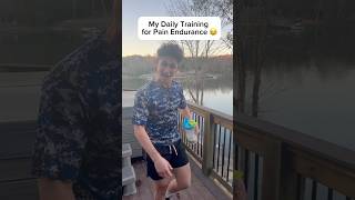 Do not attempt my pain training😂🏈 threadperformance football sports funny comedyskit [upl. by Sert919]