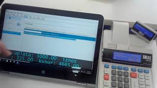 Fiskom Solution Demonstracija Rada Logik Poslovnog Paketa HP Convertible PC DP25 [upl. by Dare]