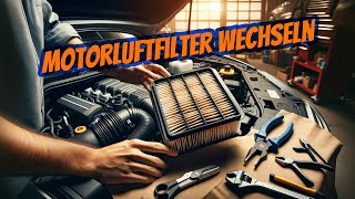 Golf 7 16 TDI Motorluftfilter wechseln  Golf VII Diesel  Tutorial  Anleitung  HowTo  Brinkmann [upl. by Aniuqal]