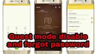 How to disable guest modeHow to password forgot remove in Gionee phone [upl. by Leitao585]