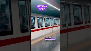 Metro CIPRO FOLLOW lalefinieyesroma viralshort visitrome metro romeitaly travel iloverome [upl. by Maclaine]