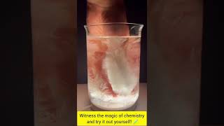 The beuty of sodium acetate crystallization viralvideo scienceexperiment [upl. by Holder]