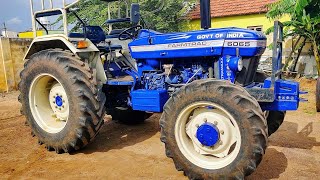 Farmtrac 6065 4x4 Tractor Full Review and feature  Specifications and price details [upl. by Slen]