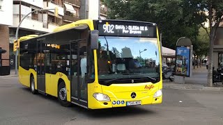 Circulación autobús MercedesBenz Citaro K Hybrid U29 línea 902 Hife  Julio 2024 [upl. by Alsi58]