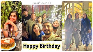 Ukasha Gul Ashraf  Happy Birthday  Family Time  28 October 2024 [upl. by Nylireg]