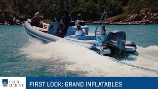 Grand Inflatable Boats  Club Marine TV First Look [upl. by Ayanahs]