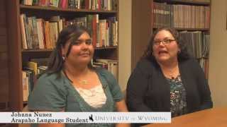 Words of Preservation Arapaho Language at University of Wyoming [upl. by Petey]