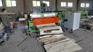 Fast veneer cutting plywood veneer working peeler [upl. by Kos]