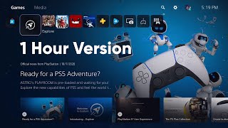 PlayStation 5  System Music  Main Menu 1 hour [upl. by Draper]