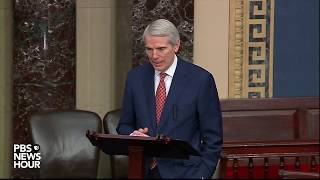 WATCH Sen Portmans full statement on Trumps impeachment trial  Trumps first impeachment trial [upl. by Ardien]