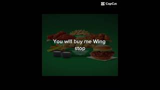 Someone pls buy me wingstop wingstop [upl. by Accisej]