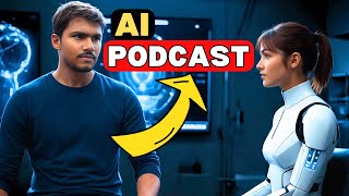 How I Created Full Podcast Using Ai 🔥Text To Video  How To Create Ai Video [upl. by Halfon]