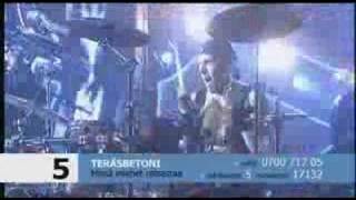 Teräsbetoni  Eurovision 2008 Finland [upl. by Orravan947]