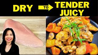 DON’T Use Baking Soda for Velveting How to Make Chicken Tender amp Juicy for Stir Fries [upl. by Nodnorb956]