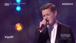 Alessandro Mucea  Kiss From A Rose  a doua etapa de liveuri  SuperStar Romania 03122021 [upl. by Daiz839]