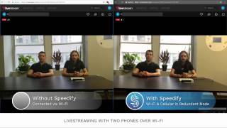 Livestream like a Pro with Speedify VPNs Redundant Mode [upl. by Dadelos]