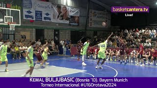 KEMAL BULJUBASIC Bosnia 10 Bayern Múnich Torneo Internacional U16Orotava2024 [upl. by Sirahs]