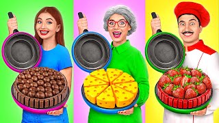 Reto De Cocina Yo vs Abuela  Deliciosos Trucos de Cocina por Multi DO Challenge [upl. by Shawna]