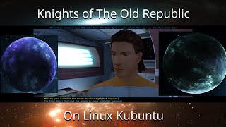 Knights of the Old Republic on Linux Kubuntu [upl. by Hareema]