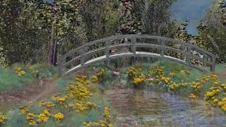 Claude Monet 3d Animation  Luca Agnani Studio [upl. by Razec]