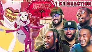 THIS SHOW IS INSANE Hazbin Hotel 1 x 1 Reaction [upl. by Aliban]