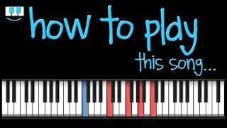 PianistAko tutorial LET ME BE THE ONE piano jimmy bondoc [upl. by Notnilc968]