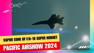 🎧 3D Sound of F18 Super Hornet makes vapor cone  Caught in Binaural Audio [upl. by Obel]