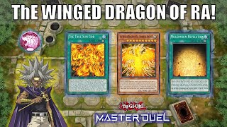 Best Pure The Winged Dragon of Ra Deck  New Support is HERE  YuGiOh Master Duel [upl. by Nosirrah118]