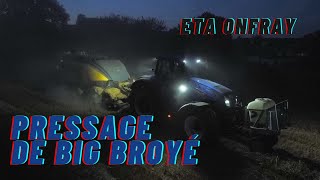 Pressage de paille full New Holland  ETA ONFRAY [upl. by Sherry]