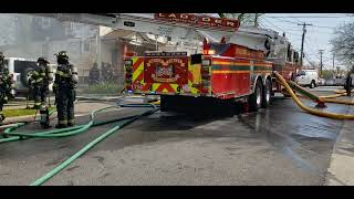 HEMPSTEAD HOUSE FIRE  115 PENINSULA BLVD PART 4 [upl. by Schreibe548]