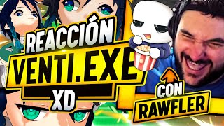 ¡REACCIONO a VENTIEXE con RAWFLER  Nos CUENTA TODO lo que hay DETRÁS de sus vídeos 🤯 [upl. by Nyssa]