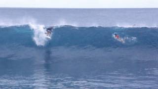 Surfing Samoa Upolu and savaii [upl. by Eimaj]