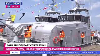 68th Anniversary Celebration Nigerian Navy Holds International Maritime Conference [upl. by Ecyrb]