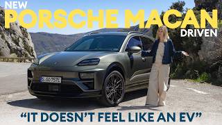 New Porsche Macan DRIVEN The EV even EV haters will love  Electrifying [upl. by Hurff]