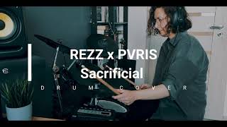 REZZ x PVRIS  Sacrificial  Drum Cover [upl. by Nwahsuq]