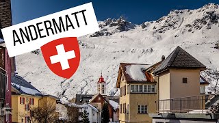 Andermatt Travel Guide  Ski FREE in Andermatt Switzerland with the EPIC Pass [upl. by Radman]