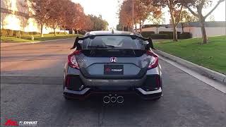 Honda Civic Type R FK8 x Fi Exhaust  Sound Check l Brutal Sound [upl. by Nedi62]