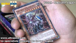 Yugioh 2011 TinBox Vague 1  wwwultrajeuxcom Open the Box [upl. by Resiak]