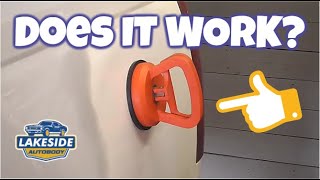 Do Suction Cup Dent Pullers  Removal Tools Work [upl. by Thorwald242]