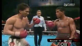 Hector Camacho vs Vinny Pazienza Highlights [upl. by Annaiuq128]