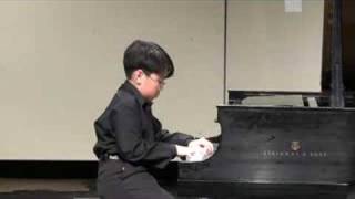 Ravel Alborada del gracioso  George Li in Recital 12 yr [upl. by Gurl]