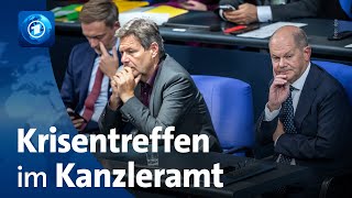 AmpelKoalition Erneutes Krisentreffen im Kanzleramt [upl. by Tap]