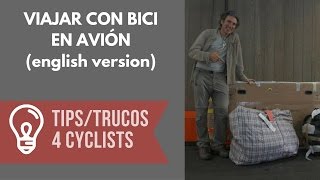 Cómo empaquetar la bici para el avión  Cicloturismo logística [upl. by Ynnavoj]