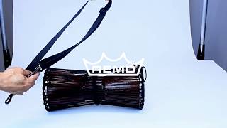 Shoulder Strap Tamani Talking Drum [upl. by Reste590]