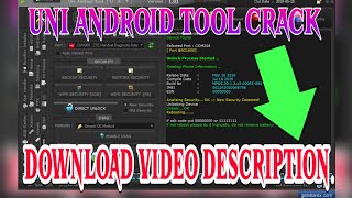 UniAndroid Tool V701 Full Cracked Without HWID [upl. by Borlase]