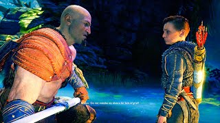 God of War 4 2018  Svartalqfurr boss fight Return to Midgard [upl. by Vala]