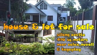 HOUSE AND LOT FOR SALE  SILANG CAVITE [upl. by Schargel]