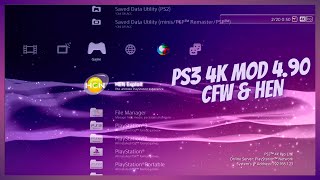 PlayStation®3 4K Pro XMB Modification For HEN 490  CFW 490 [upl. by Yssis318]